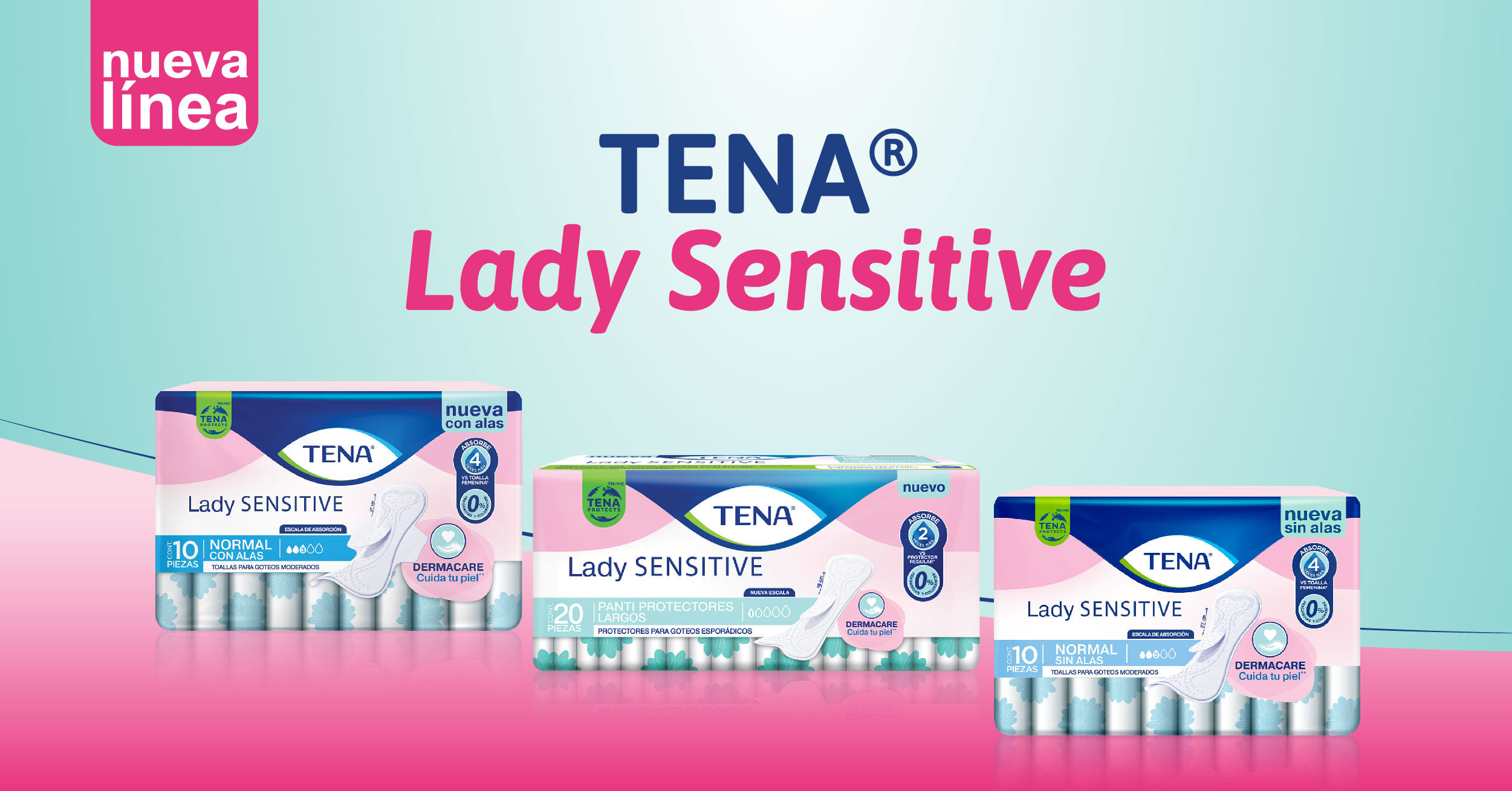 Nuevos linea de productos TENA